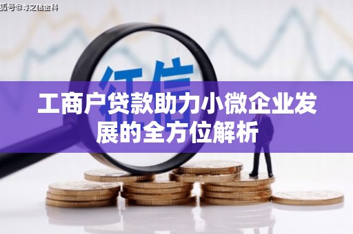 岫岩工商户贷款助力小微企业发展的全方位解析