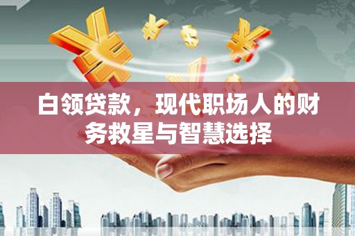 岫岩白领贷款，现代职场人的财务救星与智慧选择