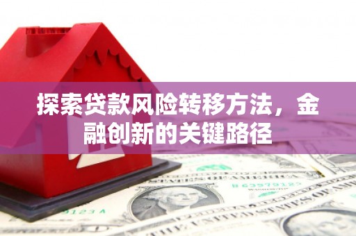 岫岩探索贷款风险转移方法，金融创新的关键路径