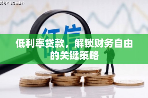 岫岩低利率贷款，解锁财务自由的关键策略