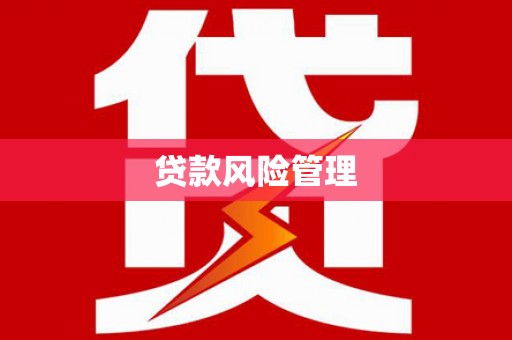 岫岩贷款风险管理