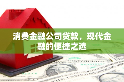 岫岩消费金融公司贷款，现代金融的便捷之选