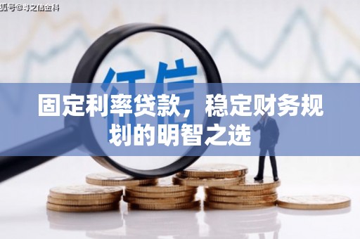 岫岩固定利率贷款，稳定财务规划的明智之选