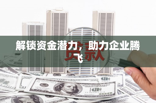 岫岩解锁资金潜力，助力企业腾飞