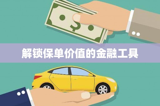 岫岩解锁保单价值的金融工具